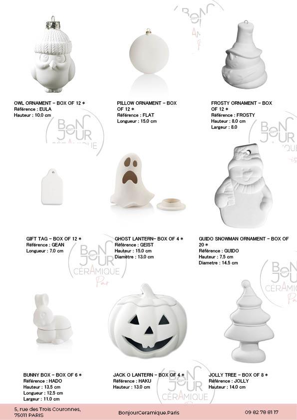 Biscuit spécial Fêtes et évènement en faïence blanche. À personnaliser sans limite Donnez vie à vos créations avec notre sélection de biscuits céramique en forme de bols, fabriqués en faïence blanche par estampage ou coulage. Idéals pour les ateliers, cafés céramiques et créateurs indépendants, ces bols bruts sont prêts à être émaillés, peints, décorés et cuits selon votre inspiration. Disponibles en plusieurs formes et contenances, nos bols biscuités s’adaptent à tous les usages : bols à thé, à soupe, à céréales, ou pièces décoratives. Que vous cherchiez une base pour un projet personnel ou une activité d’atelier, trouvez votre bonheur parmi nos références.
